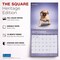 Plato; Yoga Puppies OFFICIAL | 2027 12 x 24 Inch (Hanging) Monthly Square Wall Calendar; Category:Wall Calendars; Image:7